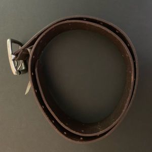 Men’s GAP brown Leather Belt Size small